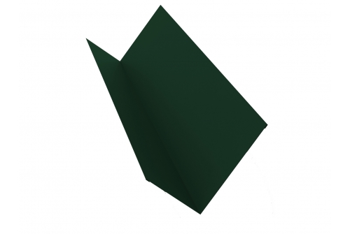 Планка примыкания 150х250 0,5 GreenCoat Pural BT, matt RR 11 темно-зеленый (RAL 6020 хромовая зелень)