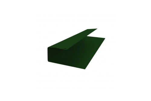 J-Профиль 12мм 0,45 Drap RAL 6005 зеленый мох