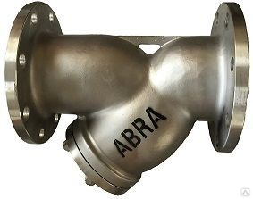 Фильтр сетчатый фланцевый из нержавеющей стали ABRA-YF-3000-SS316