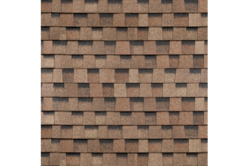 ТЕХНОНИКОЛЬ SHINGLAS многослойная черепица, Ранчо, Бронзовый