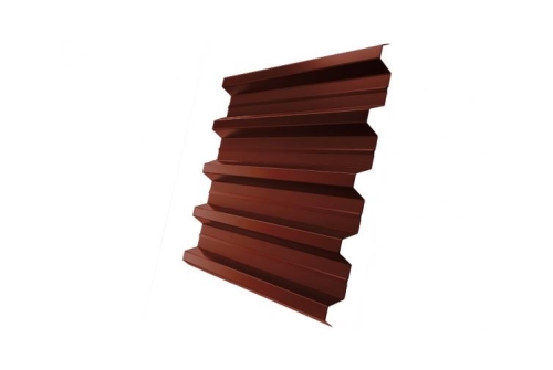 Профнастил H60R 0,5 Satin Мatt RAL 8004 терракота