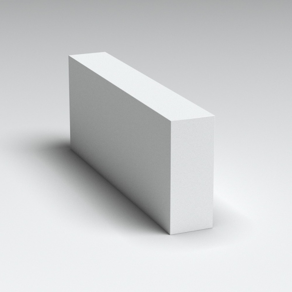 Блок перегородочный из газобетона Б1 D600/B2.5