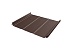 Кликфальц Pro Line 0,45 Drap ST с пленкой на замках RAL 8017 шоколад Кликфальц Pro Line 0,45 Drap ST с пленкой на замках RAL 8017 шоколад