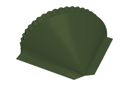 Заглушка конусная GreenCoat Pural BT RR 11 темно-зеленый (RAL 6020 хромовая зелень)